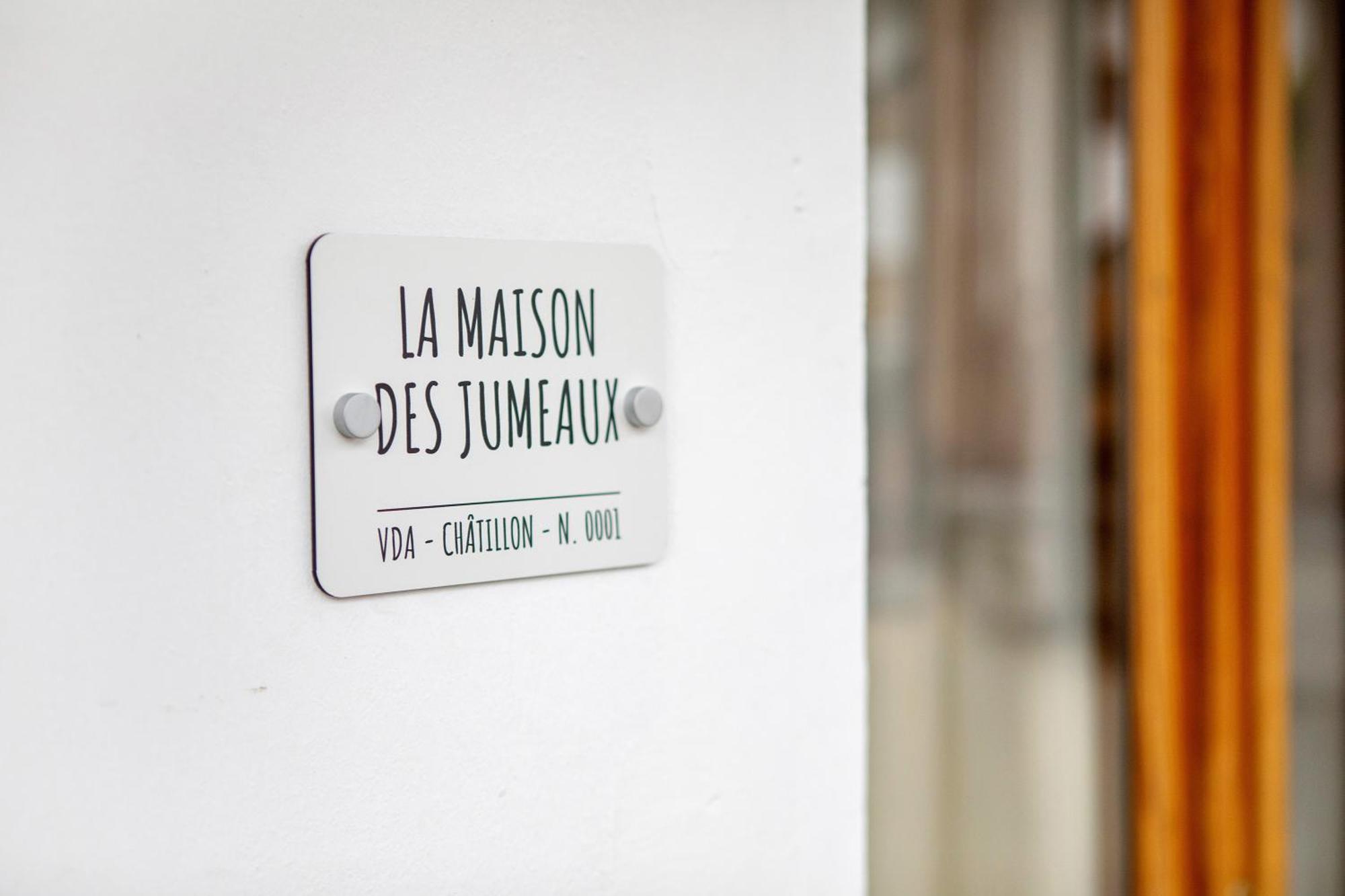 La Maison Des Jumeaux Châtillon Exteriér fotografie